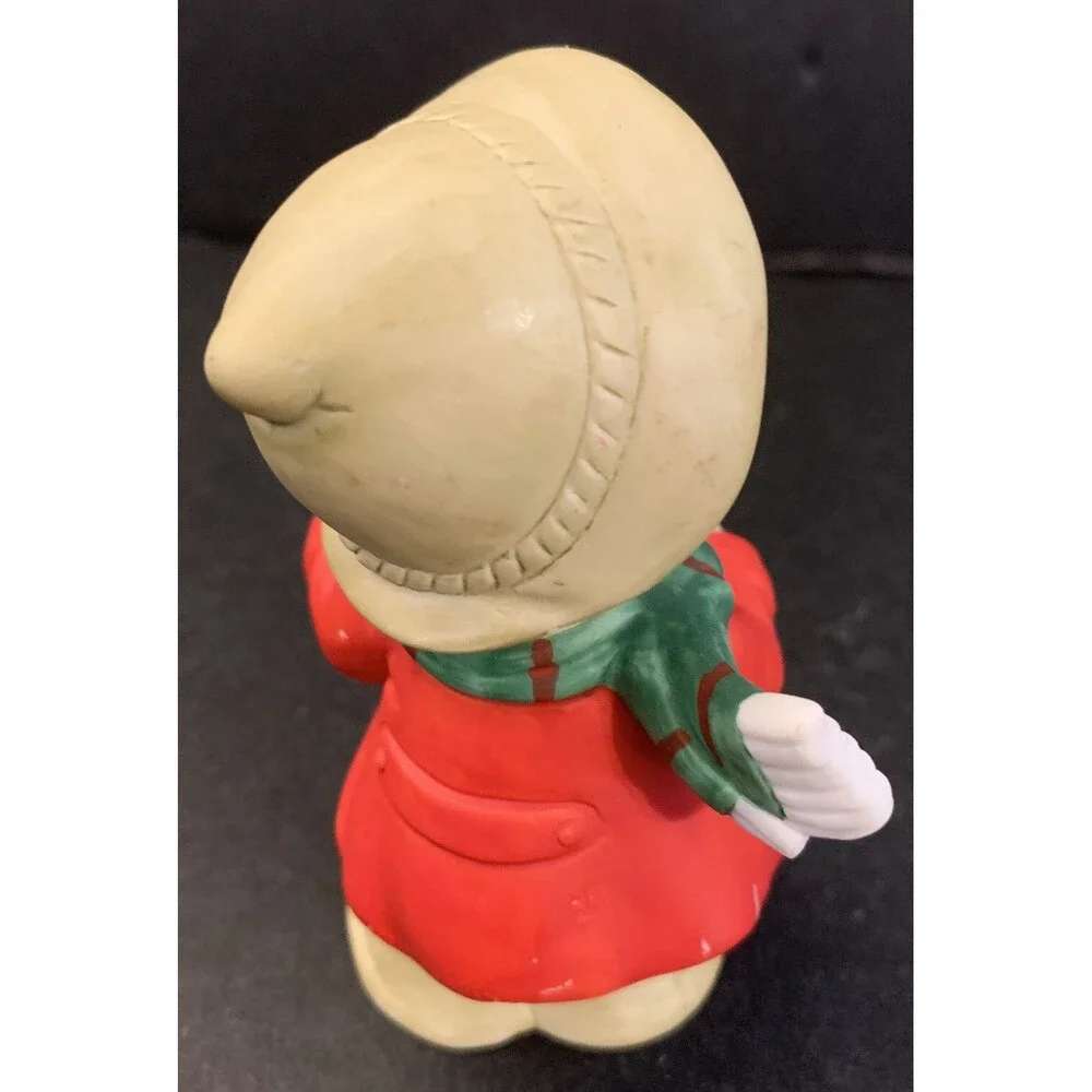 Three Homco Christmas Bisque Children Figures 5106 - Picture 3 of 10